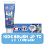 Dentifrice fluoré Crest Advanced pour enfants