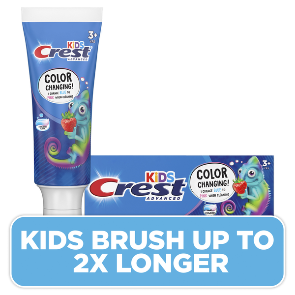 Dentifrice fluoré Crest Advanced pour enfants