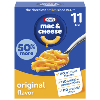 Cena de Macarrones con Queso Original Kraft