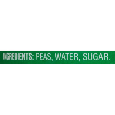 Del Monte No Salt Added Sweet Peas