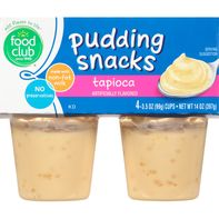 Snacks de Pudding de Tapioca Food Club