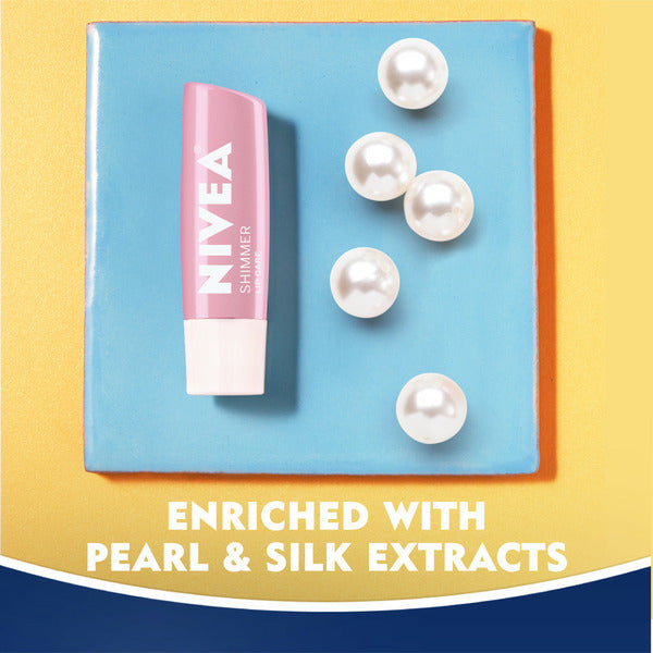 NIVEA Shimmer Moisturizing Lip Balm Stick