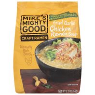 Soupe Ramen Mike's Mighty Good, Poulet Ail Frit