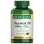 Aceite de linaza en cápsulas blandas de Nature's Bounty, 1200 mg