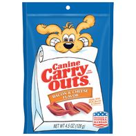 Canine Carry Outs Bacon & Cheese Dog Treats
