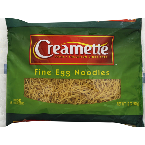 Nouilles aux œufs fines Creamette - Pâtes de qualité supérieure