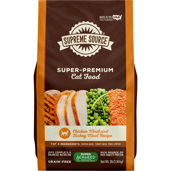 Supreme Source Grain Free Chicken & Turkey Meal Recipe Cat Food