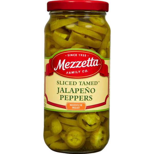 Pimientos Jalapeños Tamed™ en Rodajas Mezzetta