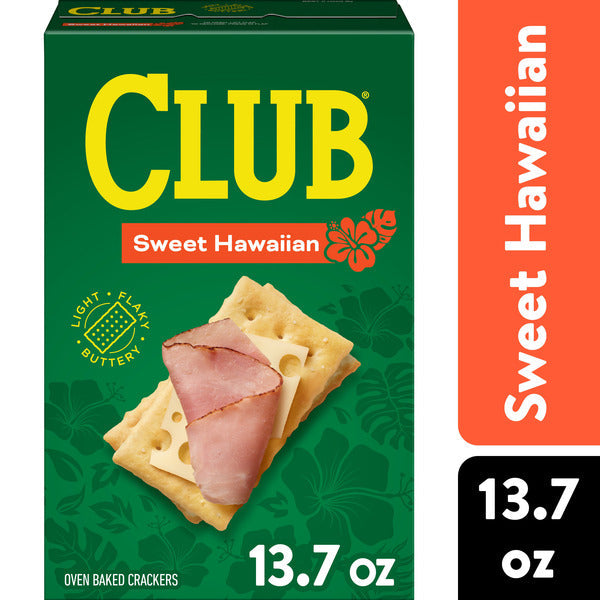 Crackers Club Sweet Hawaiian - 13,7 oz Délice de Collation