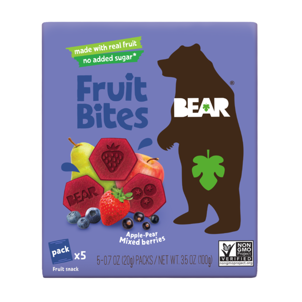 BEAR Fruit Bites, Baies Mélangées