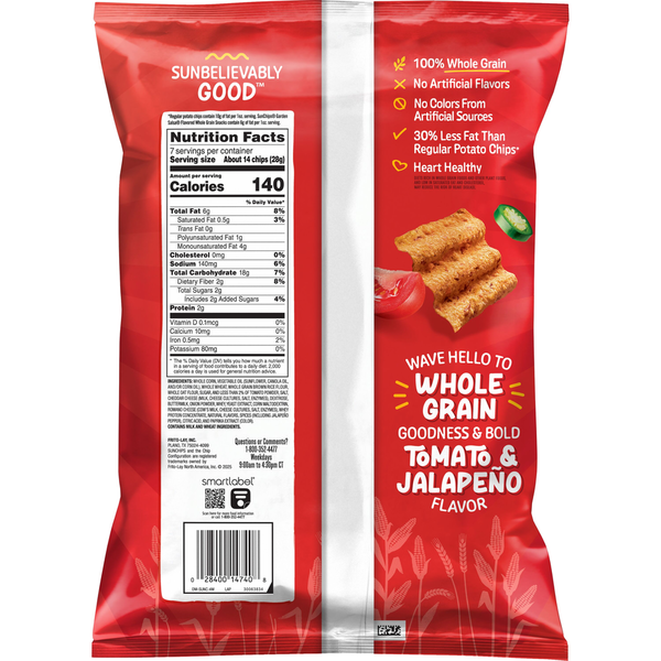 Chips Sun Garden Salsa Snacks à Grain Entier