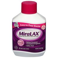 Poudre de laxatif osmotique MiraLAX pour la santé digestive
