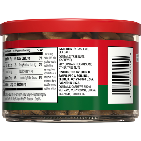 Fisher Whole Cashews - Premium Snack Delight