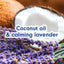 Gel douche hydratant Softsoap à l'huile de coco et à la lavande