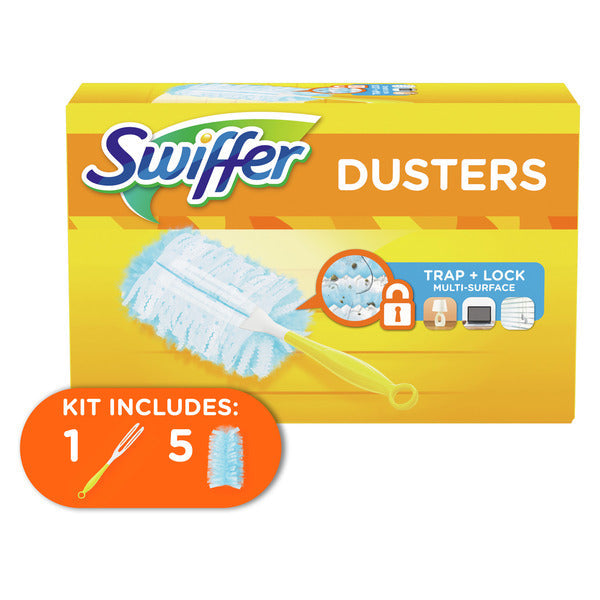 Kit de dépoussiérage Swiffer avec poignée