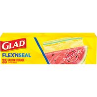 Glad Storage Zipper Bags