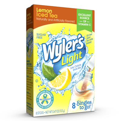 Wyler's Light Té Helado de Limón Bajo en Calorías