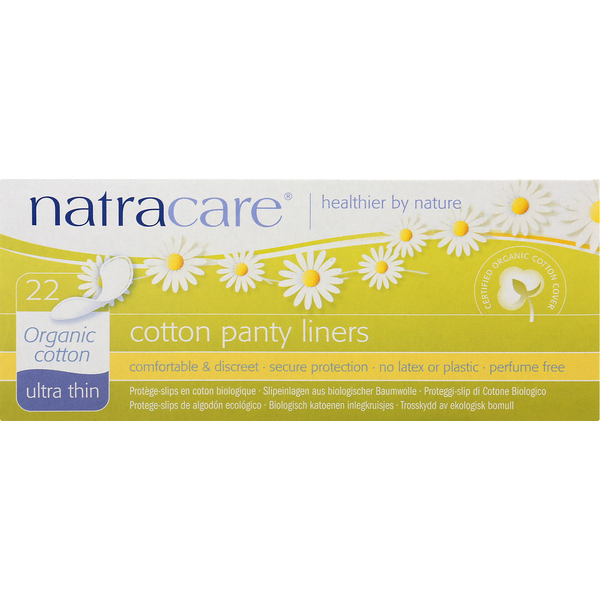 Serviettes hygiéniques ultra fines en coton biologique Natracare