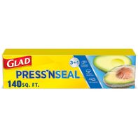 Glad Press'n Seal Food Plastic Wrap - 140 sq ft Roll