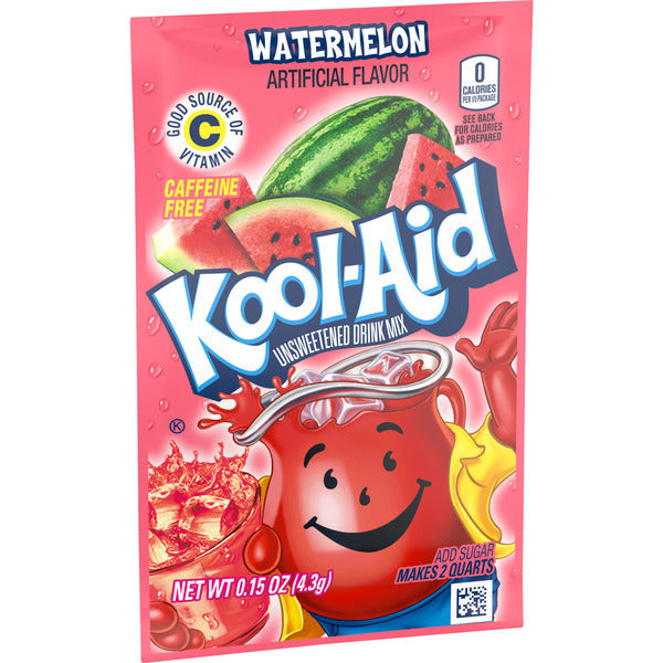 Kool-Aid Unsweetened Watermelon Powdered Drink Mix