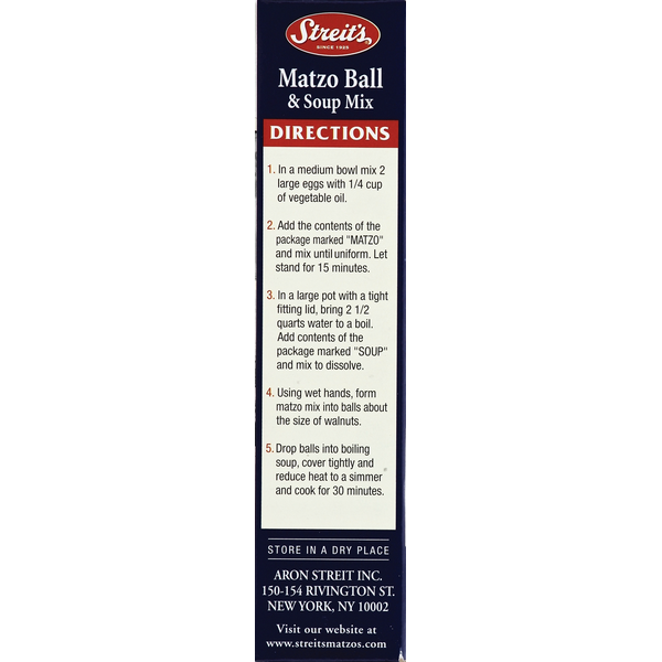 Streit's Matzo Ball & Soup Mix