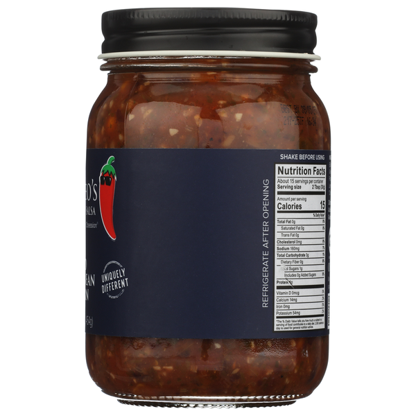 Salsa Gourmet aux Haricots Noirs et Maïs de Mateo