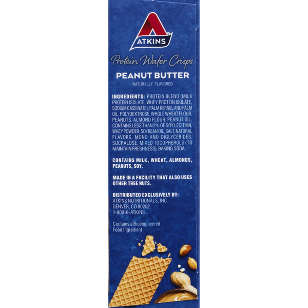 Croustillants de Protéines Atkins - Saveur Beurre de Cacahuète