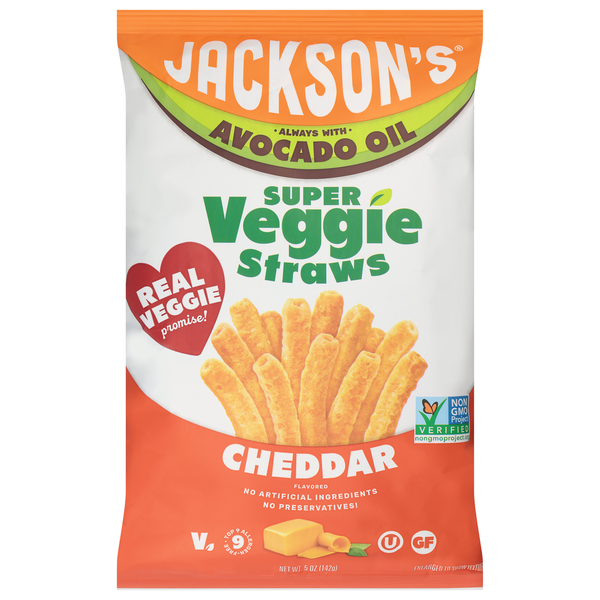 Palitos de Verdura Super Cheddar de Jackson