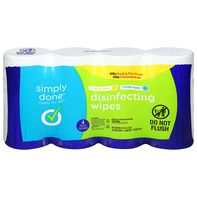 Lingettes désinfectantes parfum citron Simply Done