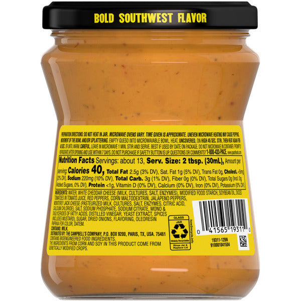 Pace Medium Salsa con Queso Dip