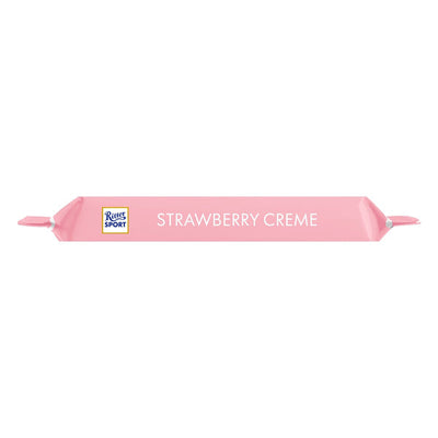 Ritter Sport Milk Chocolate Bar with Strawberry Crème Filling