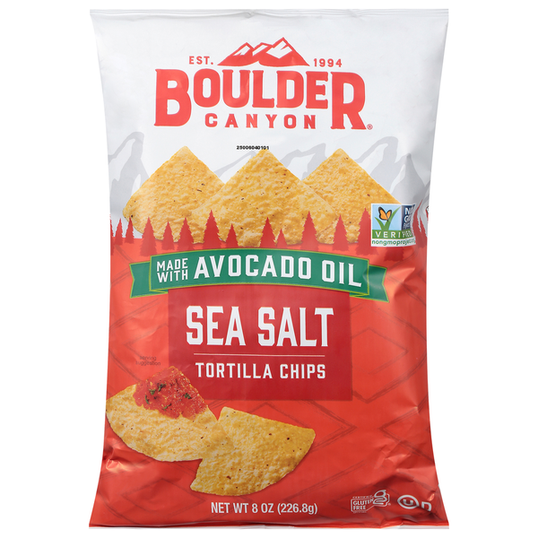 Chips Tortilla au Sel de Mer Boulder Canyon