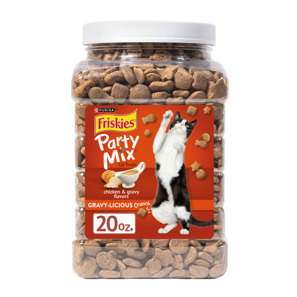 Purina Friskies Party Mix Gravy-licious Galletas para Gatos
