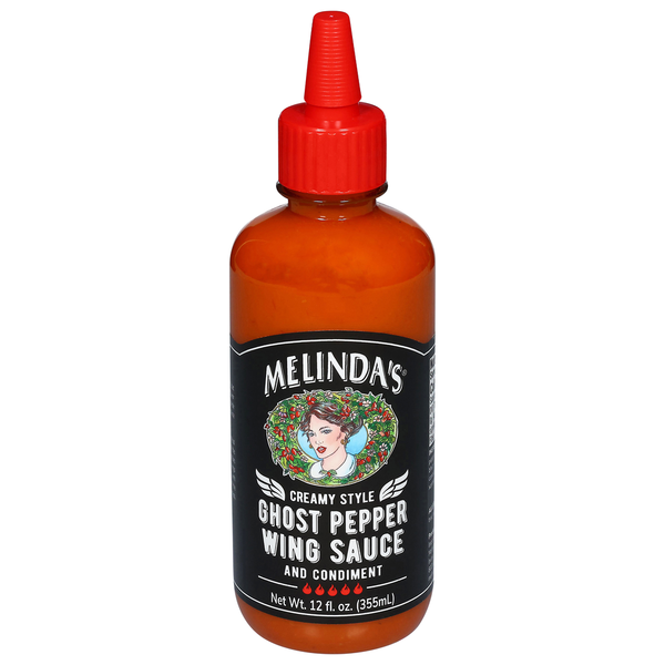 Sauce pour ailes de poulet crémeuse au piment fantôme de Melinda