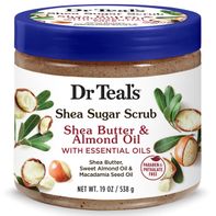 Exfoliante de Azúcar con Manteca de Karité y Aceite de Almendra de Dr Teal