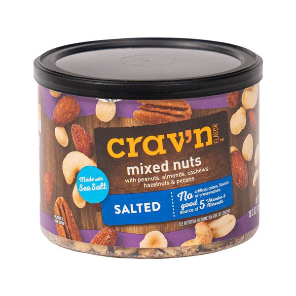 Mélange de noix salées Crav'n Flavor - Méli-mélo de noix premium