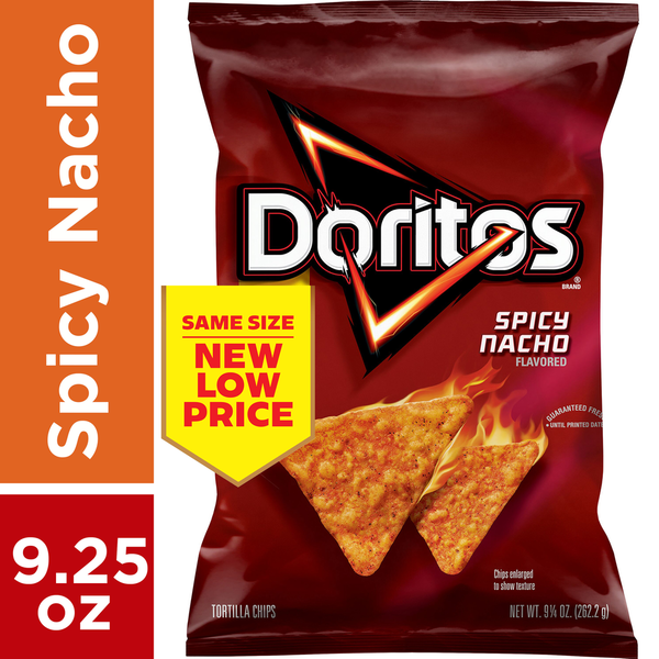 Chips Tortilla Doritos Nacho Épicé