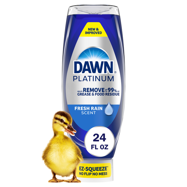 Jabón para platos Dawn Platinum EZ Squeeze - Lluvia fresca