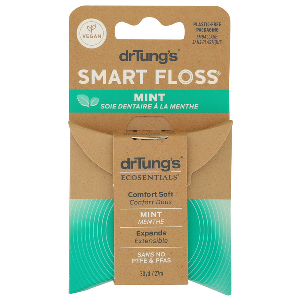 Fil dentaire intelligent Dr Tung - Saveur menthe