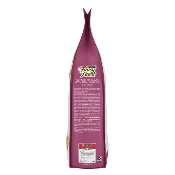 Purina Fancy Feast Croquettes pour Chats - Saveur Filet Mignon