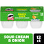 Tazas de Snack Pringles de Crema Agria y Cebolla - Paquete de 12