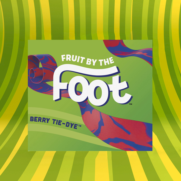 Fruit by the Foot Gluten Free Berry Tie Dye Snacks