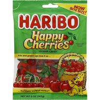 HARIBO Cerises Heureuses Bonbons Gélifiés - Friandises en Bouchées