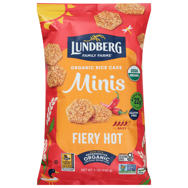 Gâteaux de riz épicés bio Lundberg Family Farms