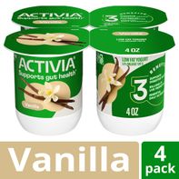 Activia Vanilla Probiotic Yogurt - Delicious Low Fat Treat