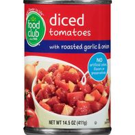 Tomates en dés Food Club avec ail rôti