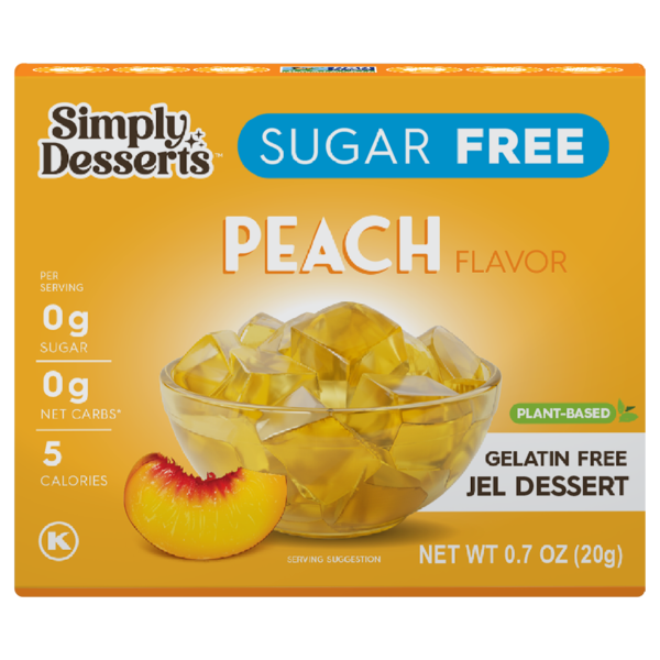 Gelée de Pêche Sans Sucre Simply Desserts