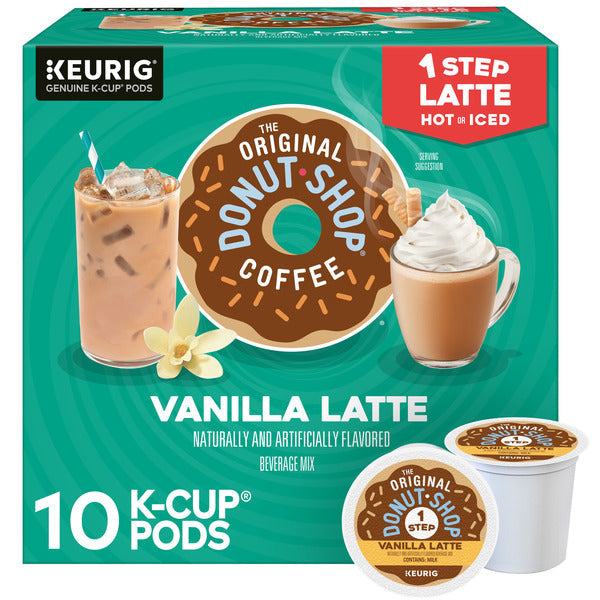 Les capsules K-Cup One Step Vanilla Latte de The Original Donut Shop