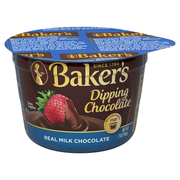 Chocolat à tremper au lait véritable de Baker