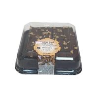 MJay's Fudge Iced Nut Brownies